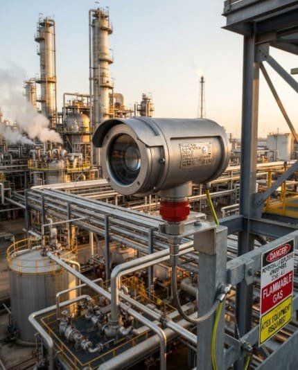 Exproof Kamera Nedir - ATEX Standartları ve Kullanım Alanları