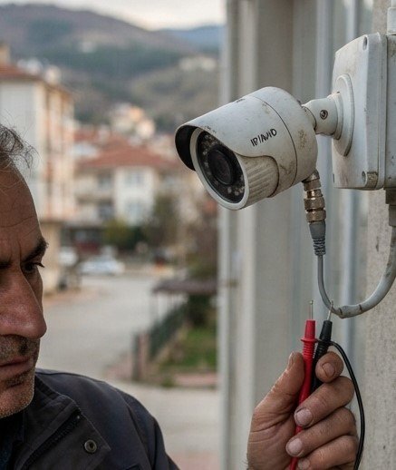 Güvenlik Kamerası Video Sinyali Yok Görüntü Kaybı Onarımı