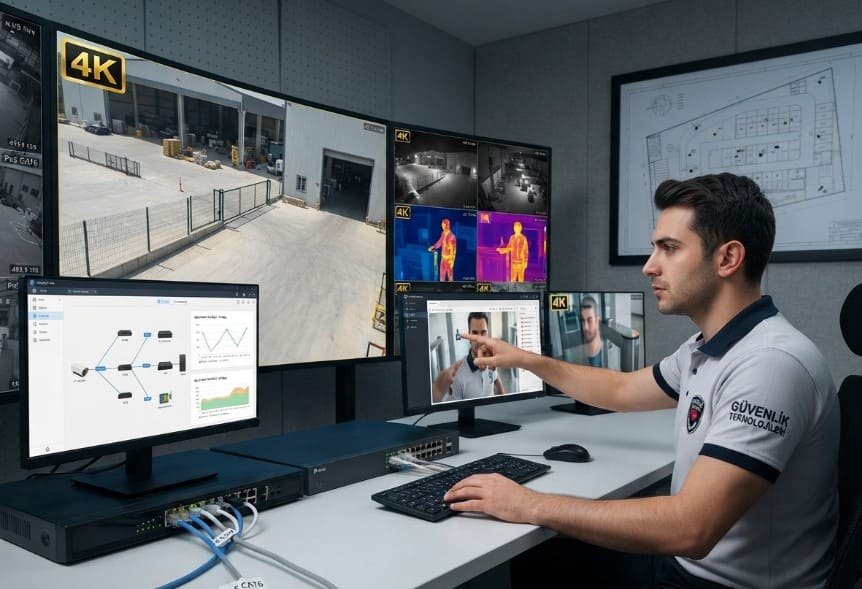 IP Kamera Nedir - Bozüyük ve Bilecik'de IP Kamera Sistemleri