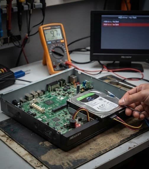 Kamera Kayıt Cihazı Bip Sesi Susturma - DVR NVR Arıza Teşhisi
