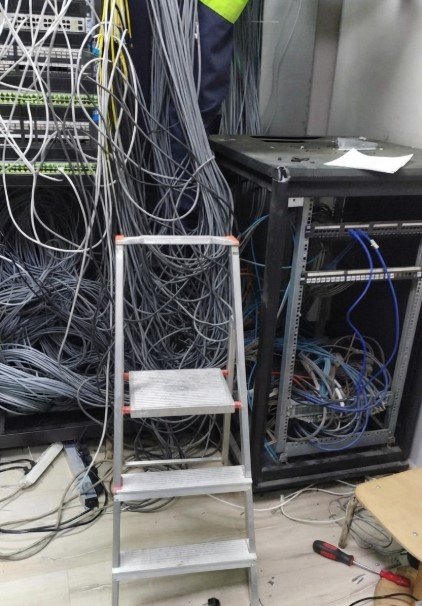 Sistem Odası Yapısal Kablolama Düzenleme ve Kabinet Revizyonu